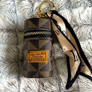 Cute lipstick keychain holders